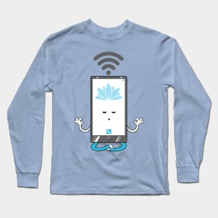 Yoga-Phone Long Sleeve T-Shirt